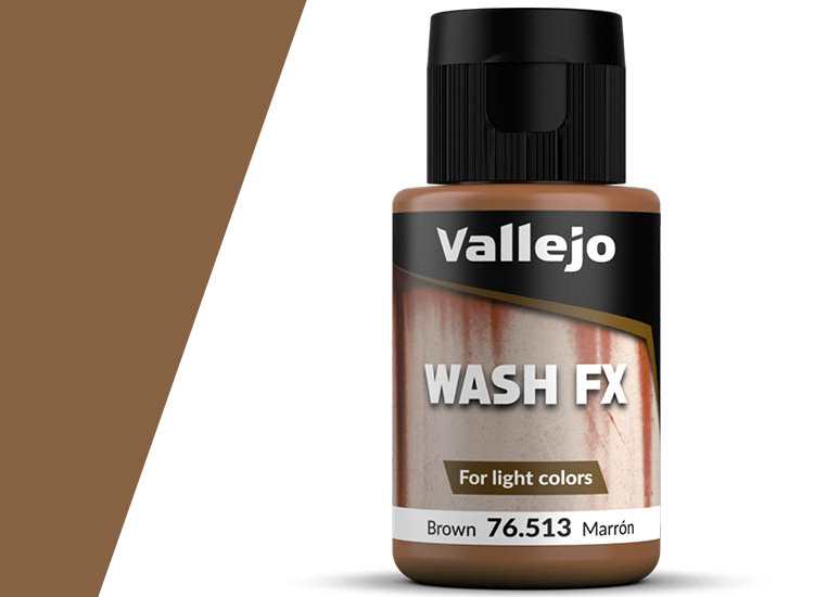 Vallejo VA76513 35ml - Brown Wash