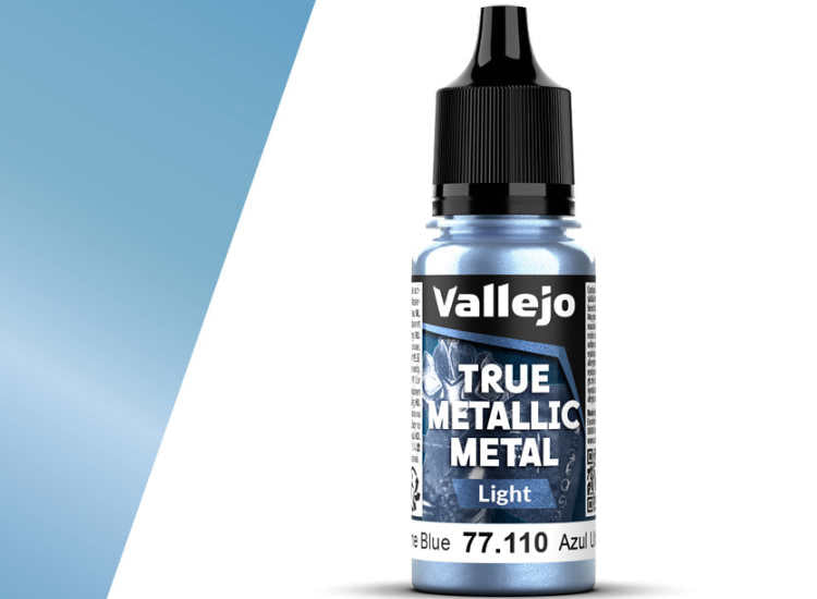 18ml Vallejo - True Metallic Metal Light - Ultramarine Blue