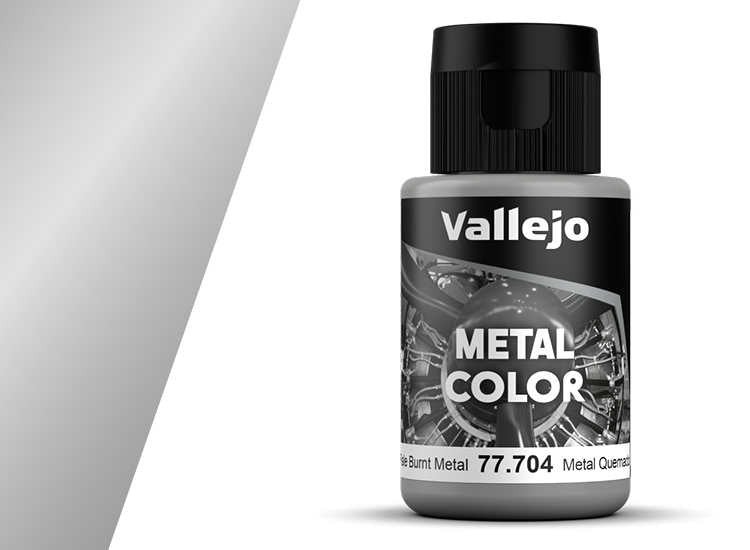 32ml Vallejo - Metal Color Airbrush Acrylic - Pale Burnt Metal