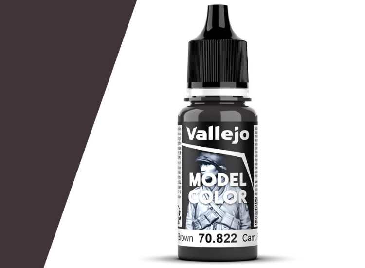 18ml Vallejo - Model Color - Camouflage Black Brown (145)
