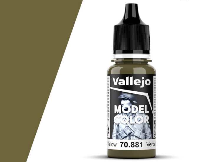 18ml Vallejo - Model Color - Green Yellow (121)