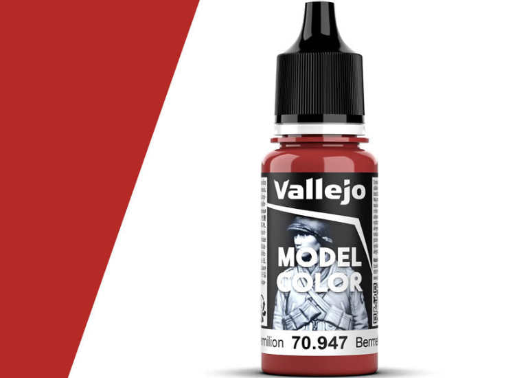 18ml Vallejo - Model Color - Dark Vermillion (38)