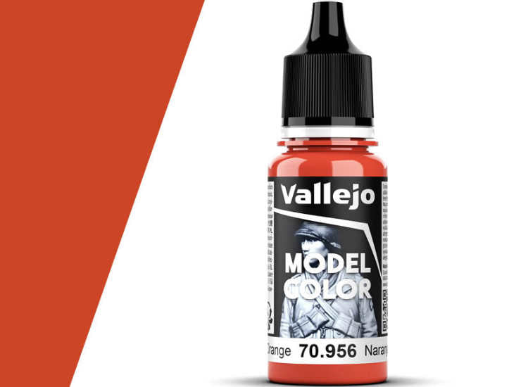 18ml Vallejo - Model Color - Clear Orange (31)