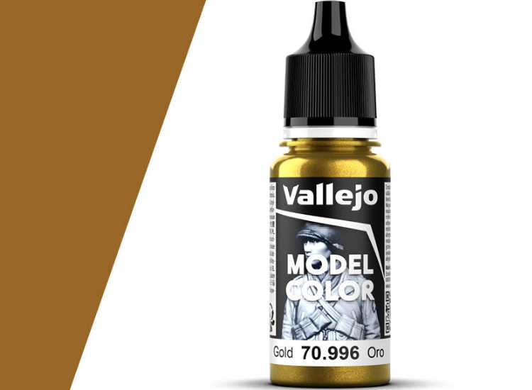18ml Vallejo - Model Color - Gold (Metallic) (199)