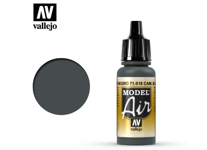 17ml Vallejo - Model Air - 018 Camouflage Black Green
