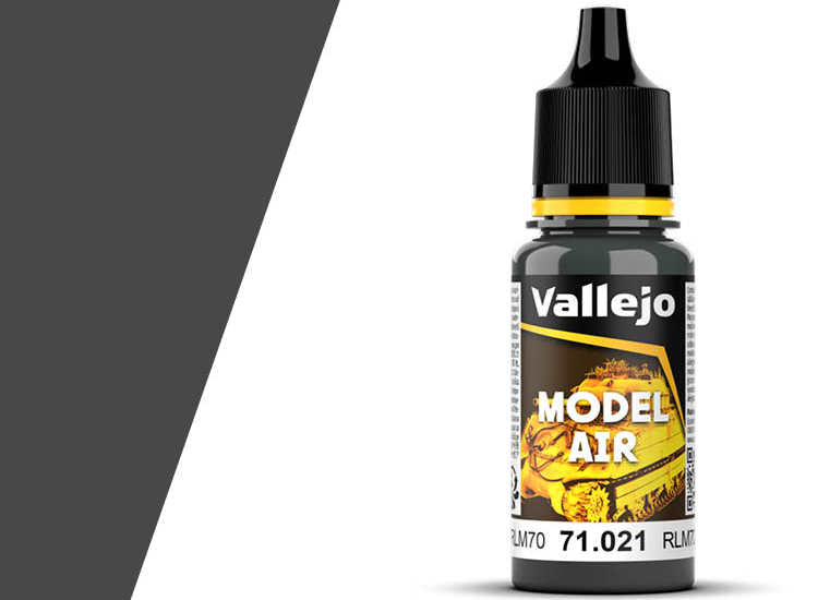 18ml Vallejo - Model Air - 021 Black Green RLM70