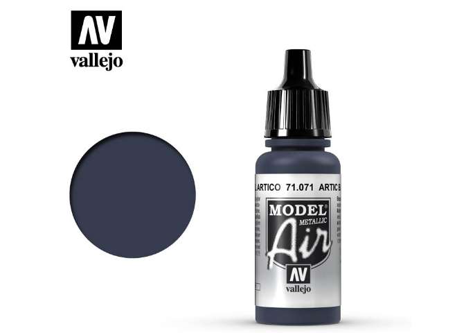 17ml Vallejo - Model Air - 071 Arctic Blue (Metallic)