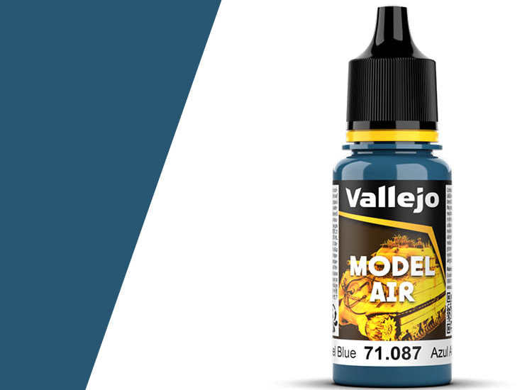 18ml Vallejo - Model Air - 087 Steel Blue