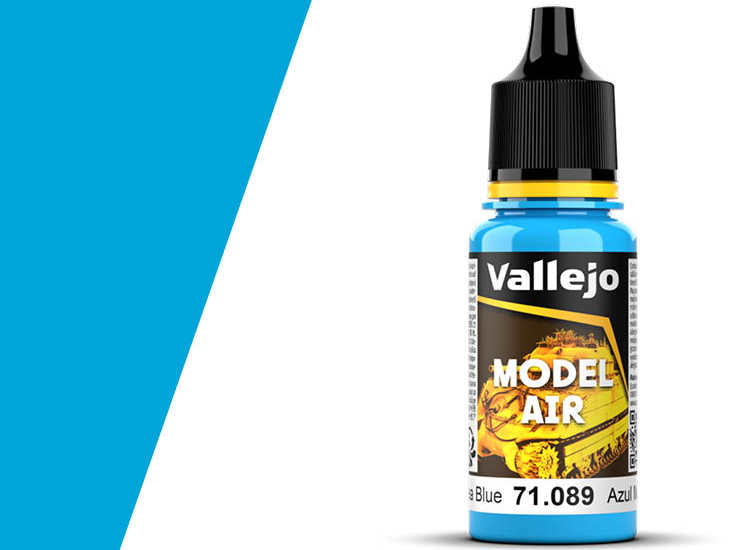 18ml Vallejo - Model Air - 089 Light Sea Blue