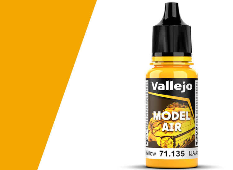 18ml Vallejo - Model Air - 135 IJA Chrome Yellow