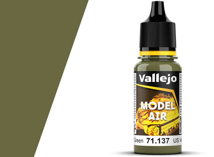 18ml Vallejo - Model Air - 137 US Light Green (