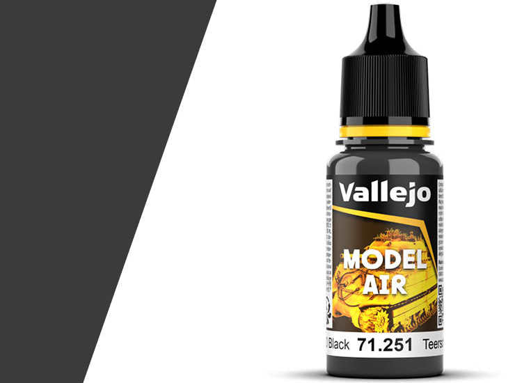18ml Vallejo - Model Air - 251 NATO Black