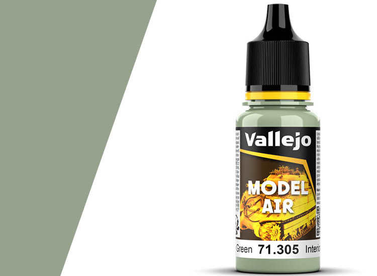 18ml Vallejo - Model Air - 305 Interior Grey Green