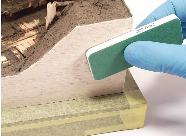 - Vallejo - Set of 3 Flexi Sanders Dual-Grit (80x30x6 mm)