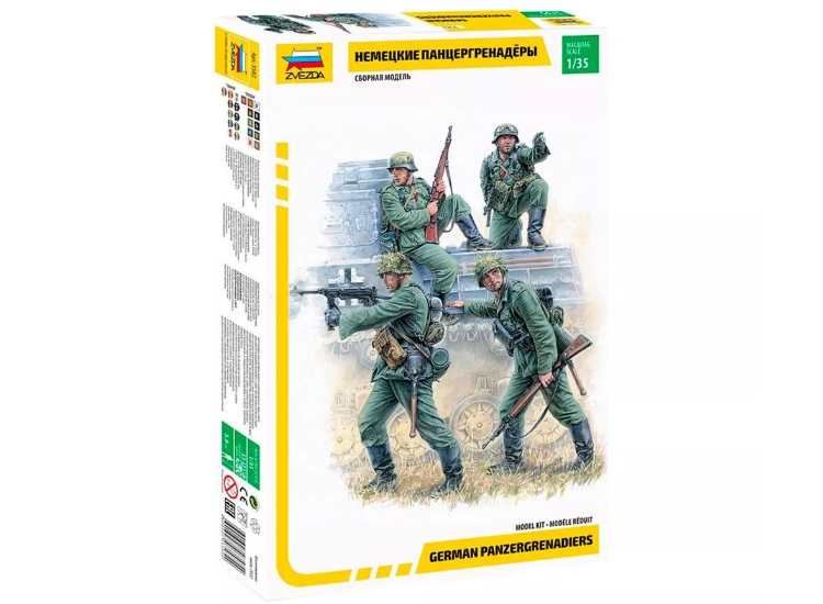 1/35 Zvezda - German Panzergrenadiers
