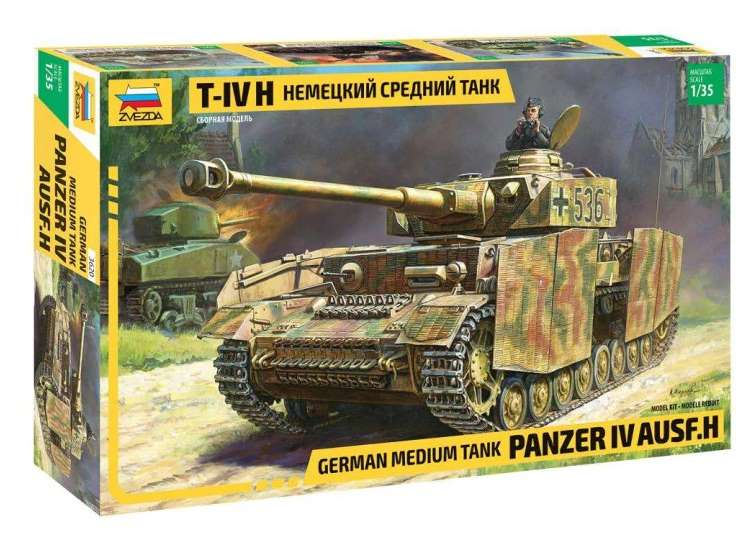 1/35 Zvezda - Panzer IV Ausf H