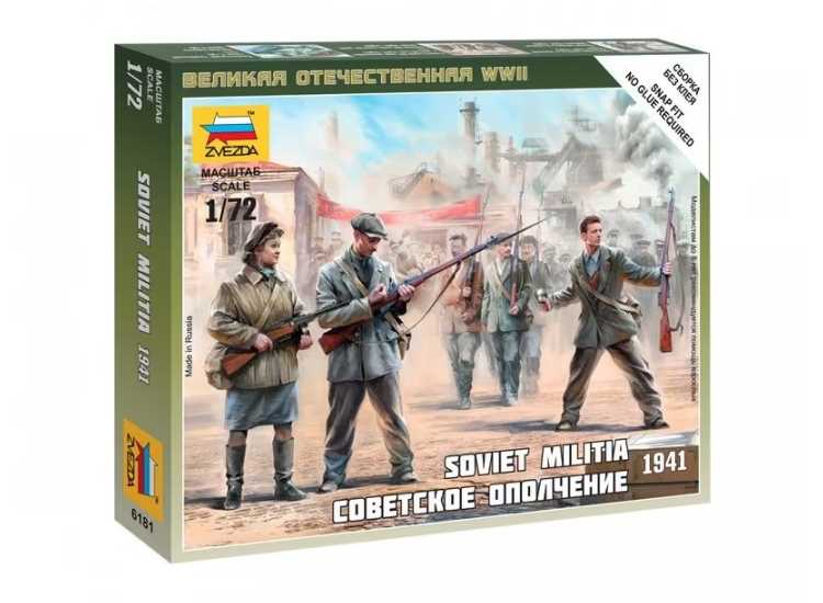 1/72 Zvezda - Soviet Militia 1941