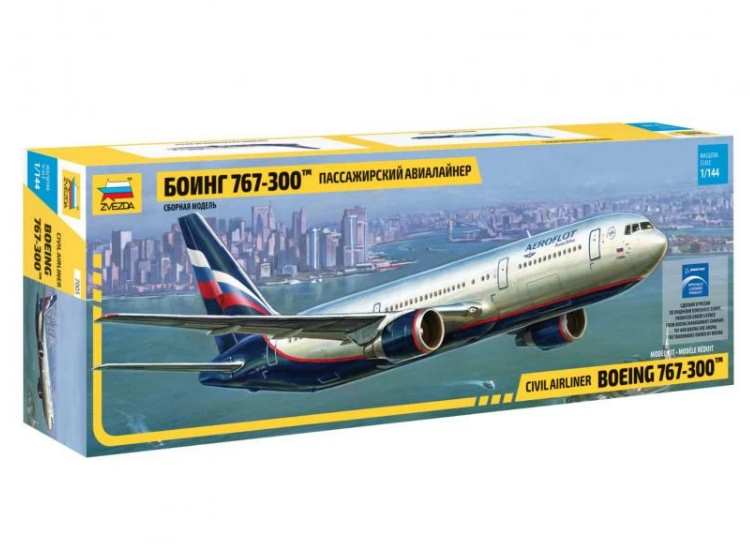 1/144 Zvezda - Boeing 767-300 Aeroflot
