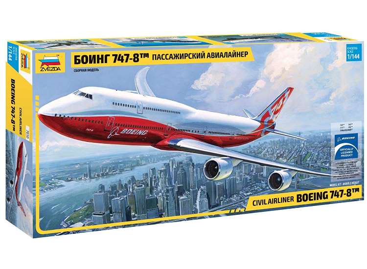 1/144 Zvezda - Boeing 747-8