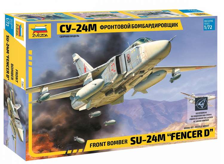 1/72 Zvezda - Sukhoi Su-24M Fencer D