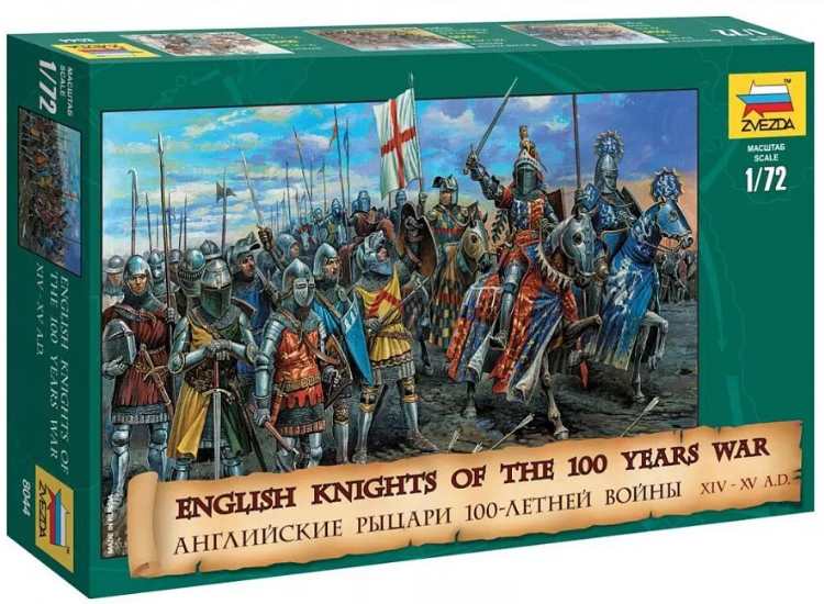 1/72 Zvezda - English Knights of the 100 Years War XIV to XV AD