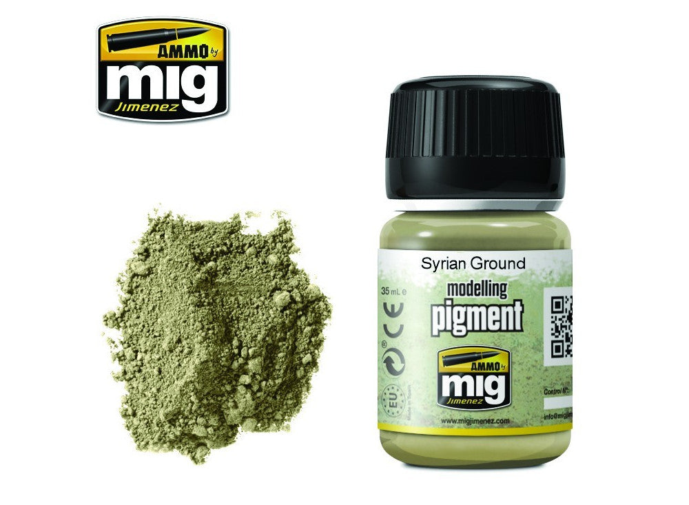 Ammo Mig 3025 35ml Pigments - Syrian Ground