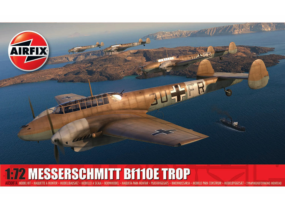 1/72 Airfix - Messerschmitt Bf110E/E-2 TROP
