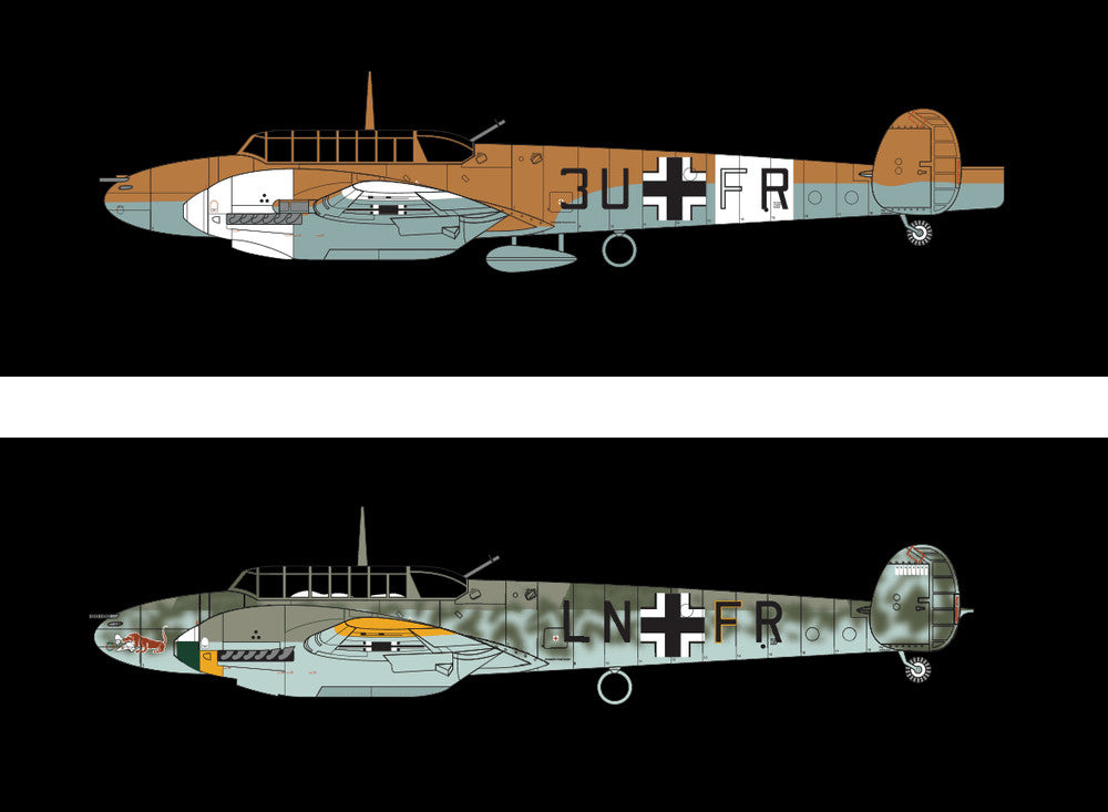 1/72 Airfix - Messerschmitt Bf110E/E-2 TROP