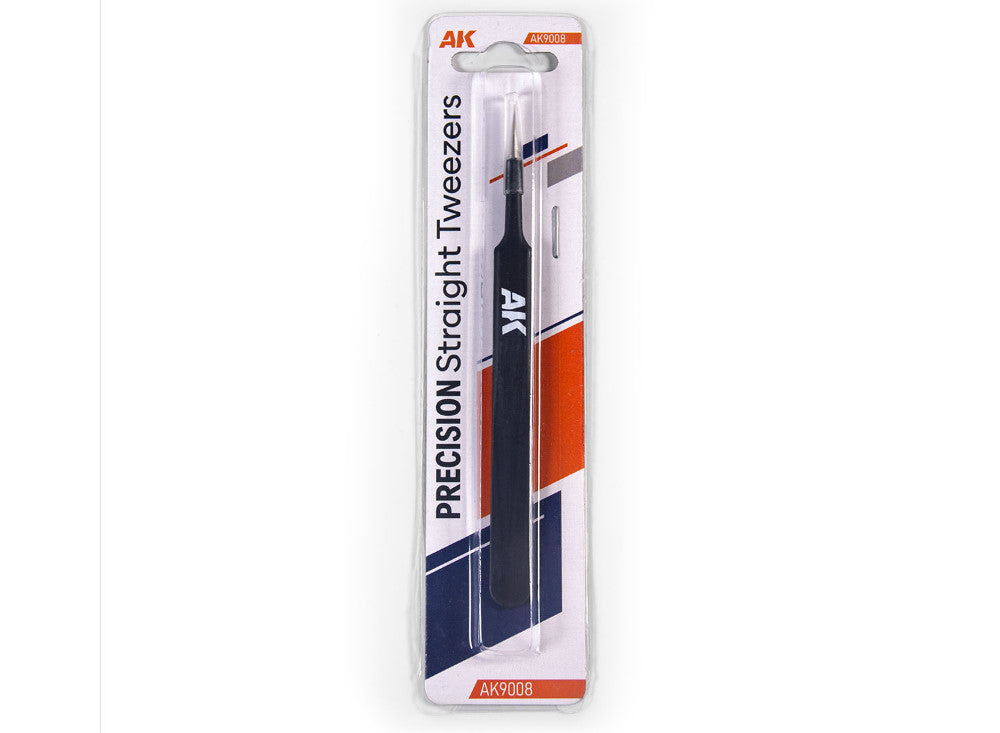 AK Interactive 09008 - Precision straight tweezers