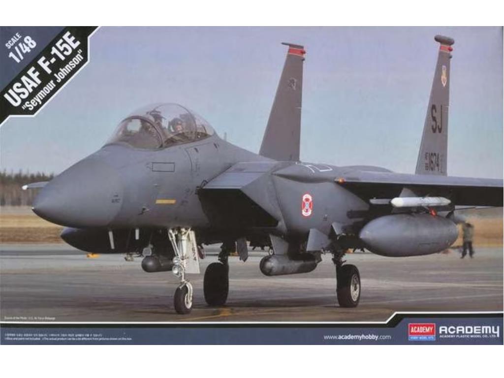 Academy 12295 1/48 USAF F-15E Seymour Johnson