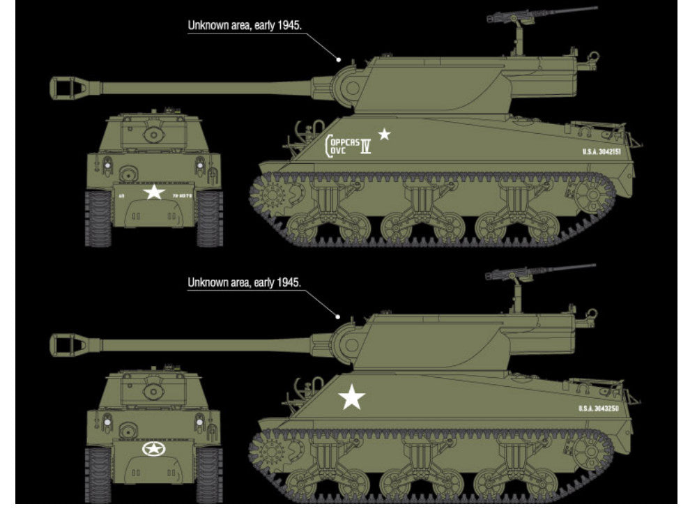 Academy 13279 1/35 - US M36B1 GMC Tank Destroyer