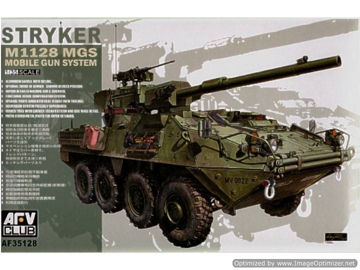 1/35 AFV Club - M1128 Stryker MGS (Mobile Gun System)