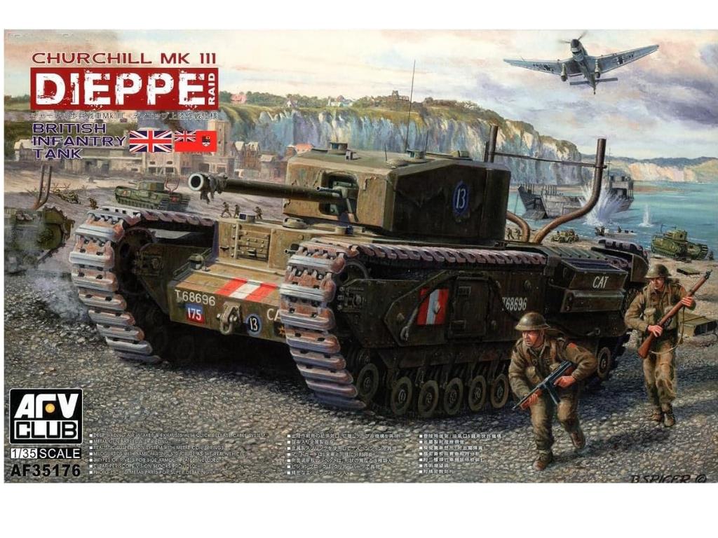 AFV Club 35176 1/35 Churchill Mk.III 'Dieppe Raid'