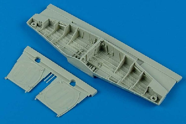 Aires 2092 1/32 North-American P-51D Mustang wheel bay (designed to be used with Trumpeter kits)