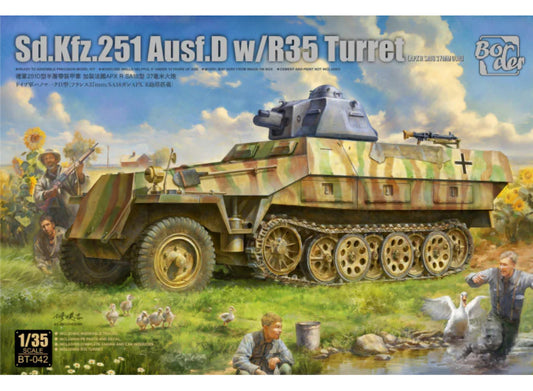 1/35 Border Models - Sd.Kfz.251 Ausf.D w/ R35 Turret