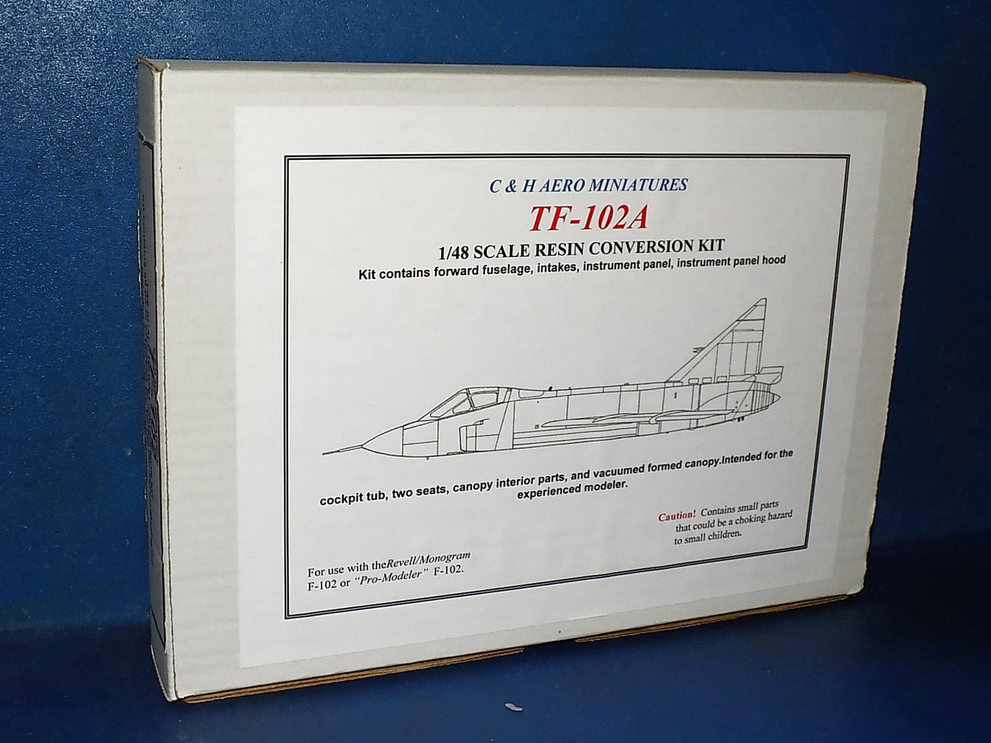 C&H Aero Miniatures 1/48 TF-102A Conversion AUC00017