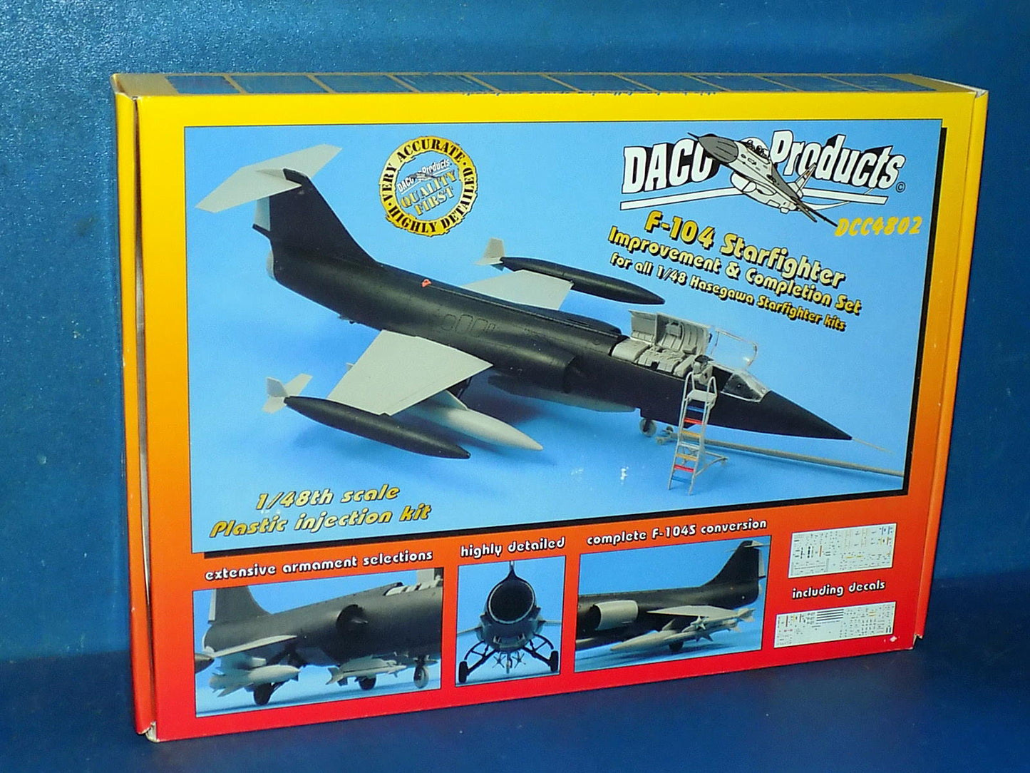 Daco Products 1/48 F-104 Starfighter Improvements for Hasegawa AUC00018