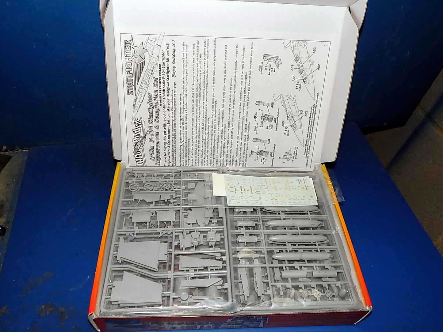 Daco Products 1/48 F-104 Starfighter Improvements for Hasegawa AUC00018