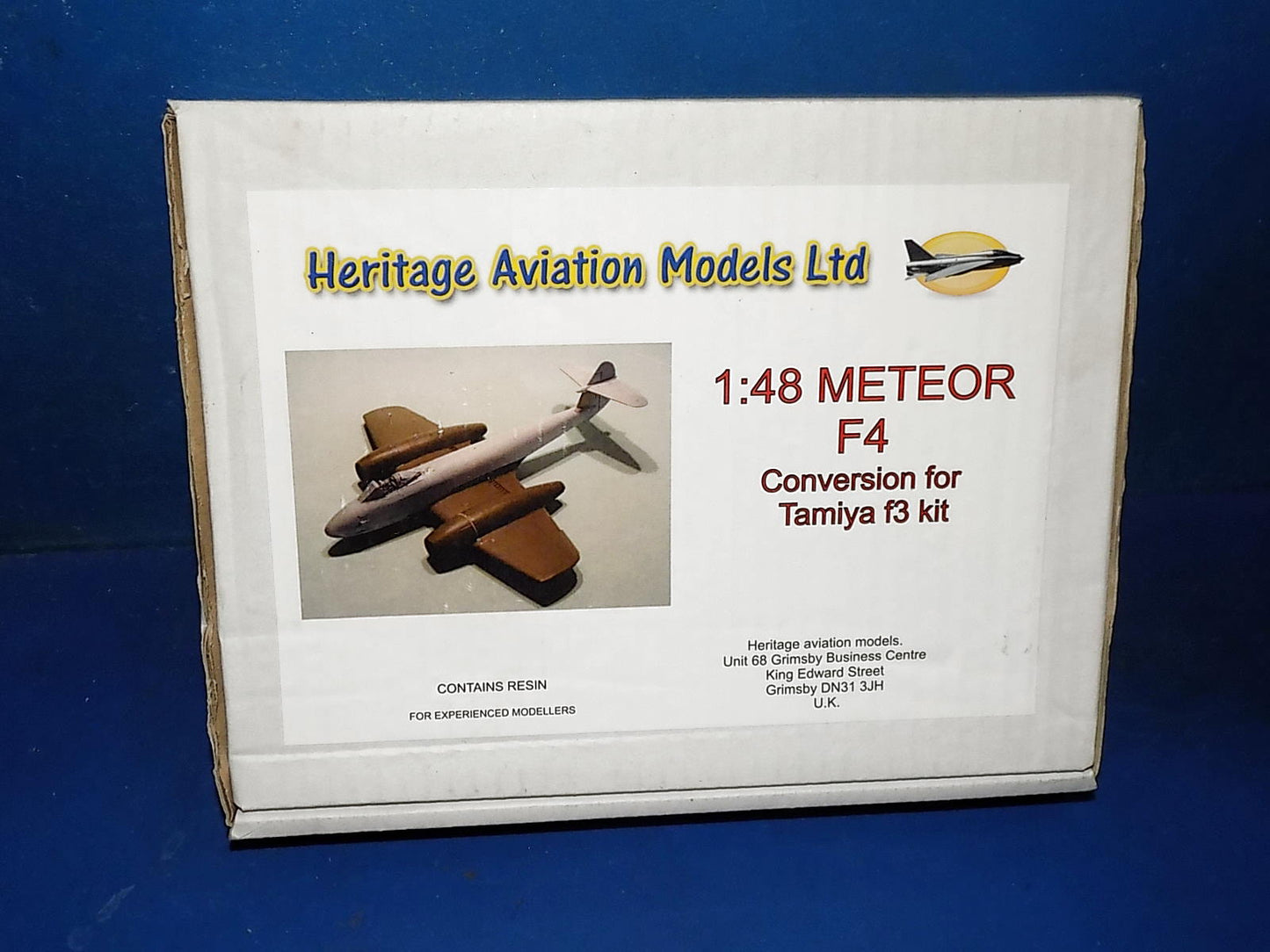 Heritage Aviation 1/48 Meteor F4 Conversion Set for the Tamiya Kit AUC00034