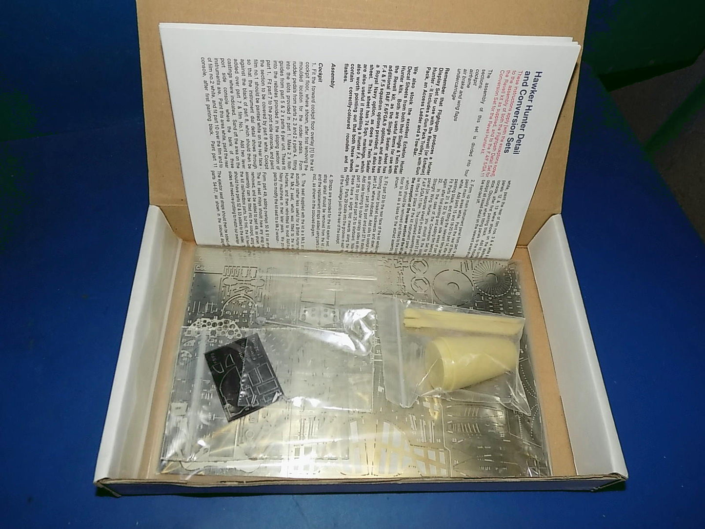 Flightpath 1/32 Hawker Hunter F.4/F.5/GA.11 Conversion and detail set AUC00039