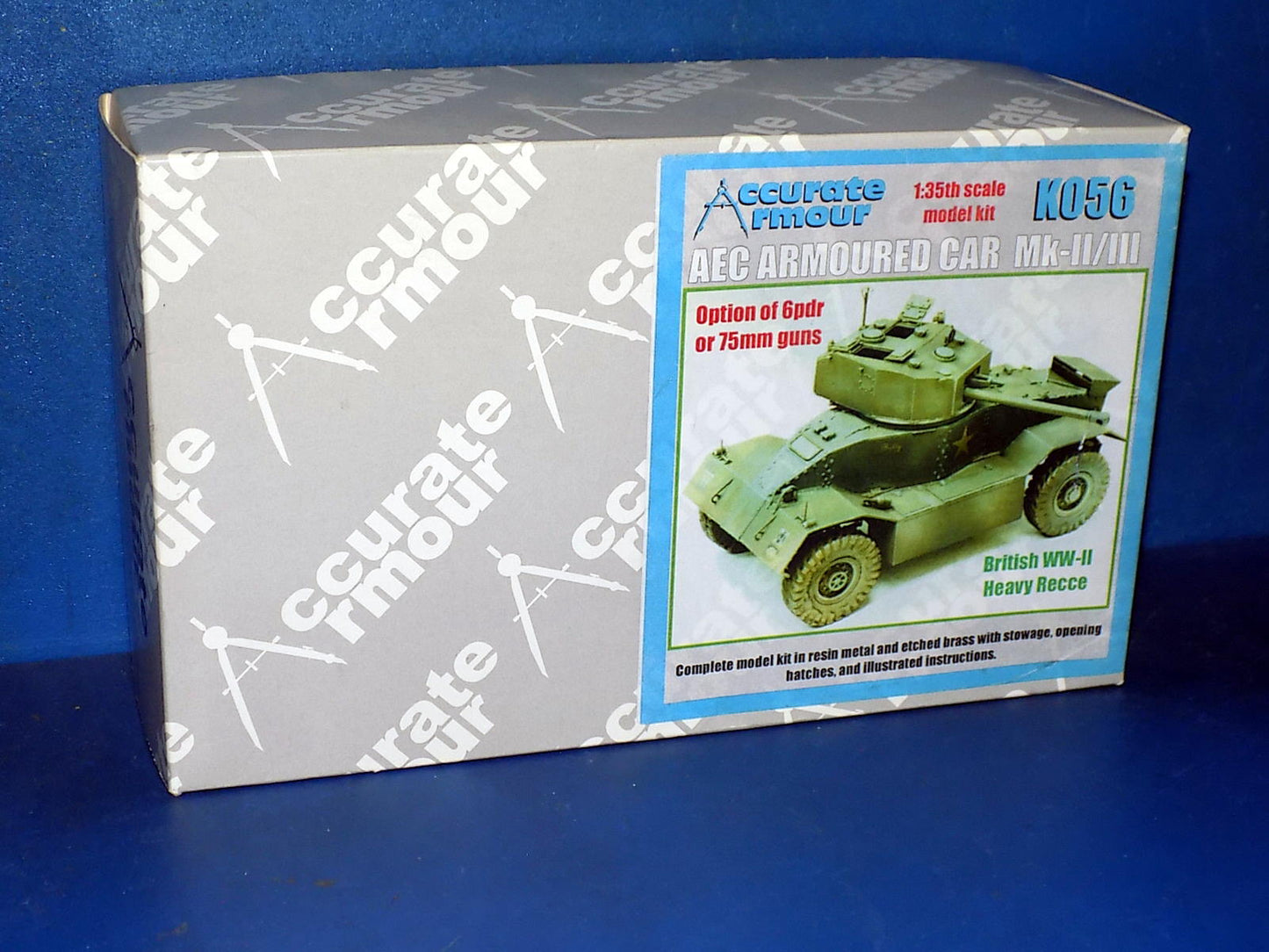 Accurate Armour 1/35 K056 AEC Armoured Car Mk-II/III AUC00040