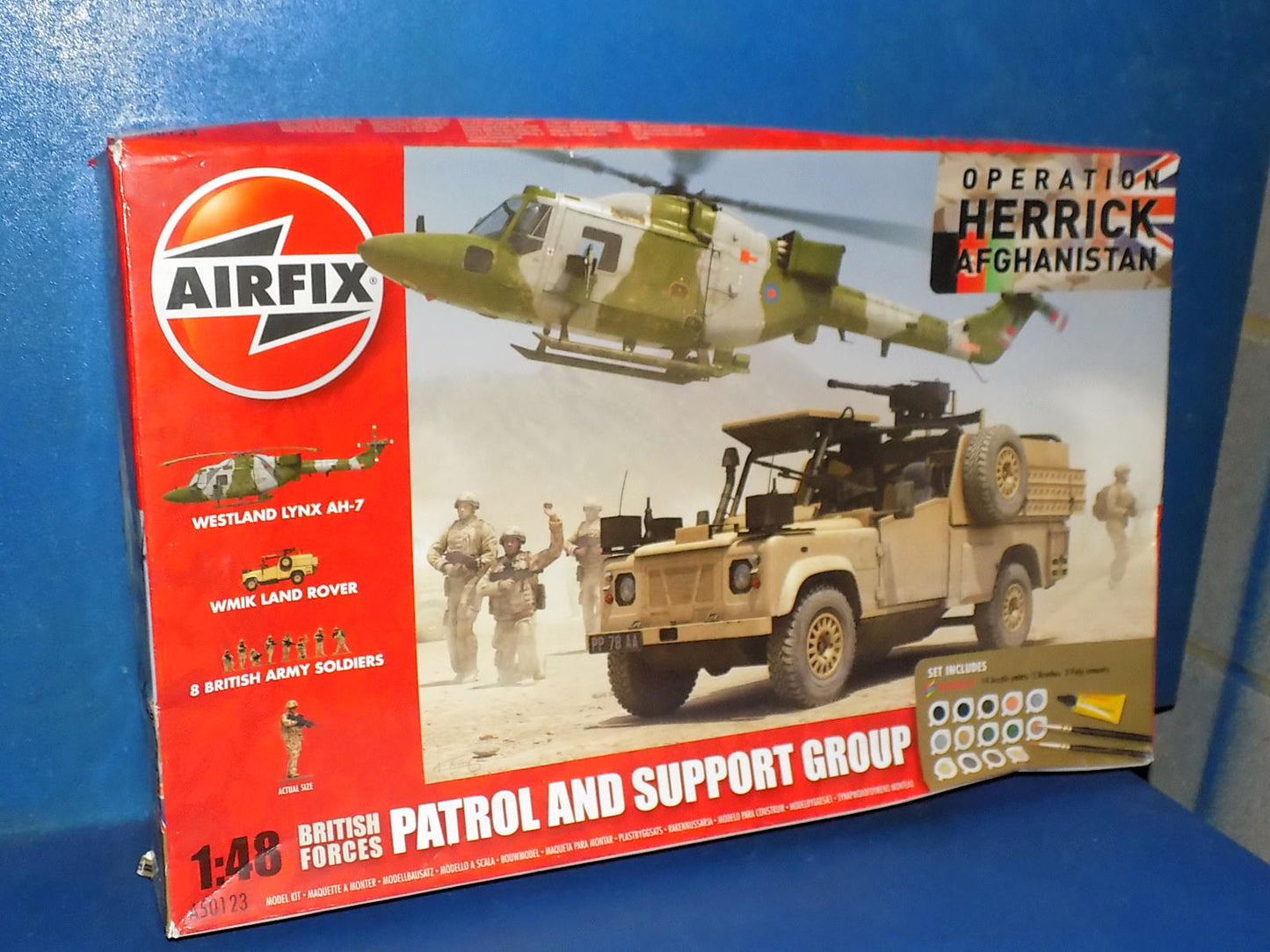 Airfix 1/48 A50123 British Patrol & Support Group AUC00049