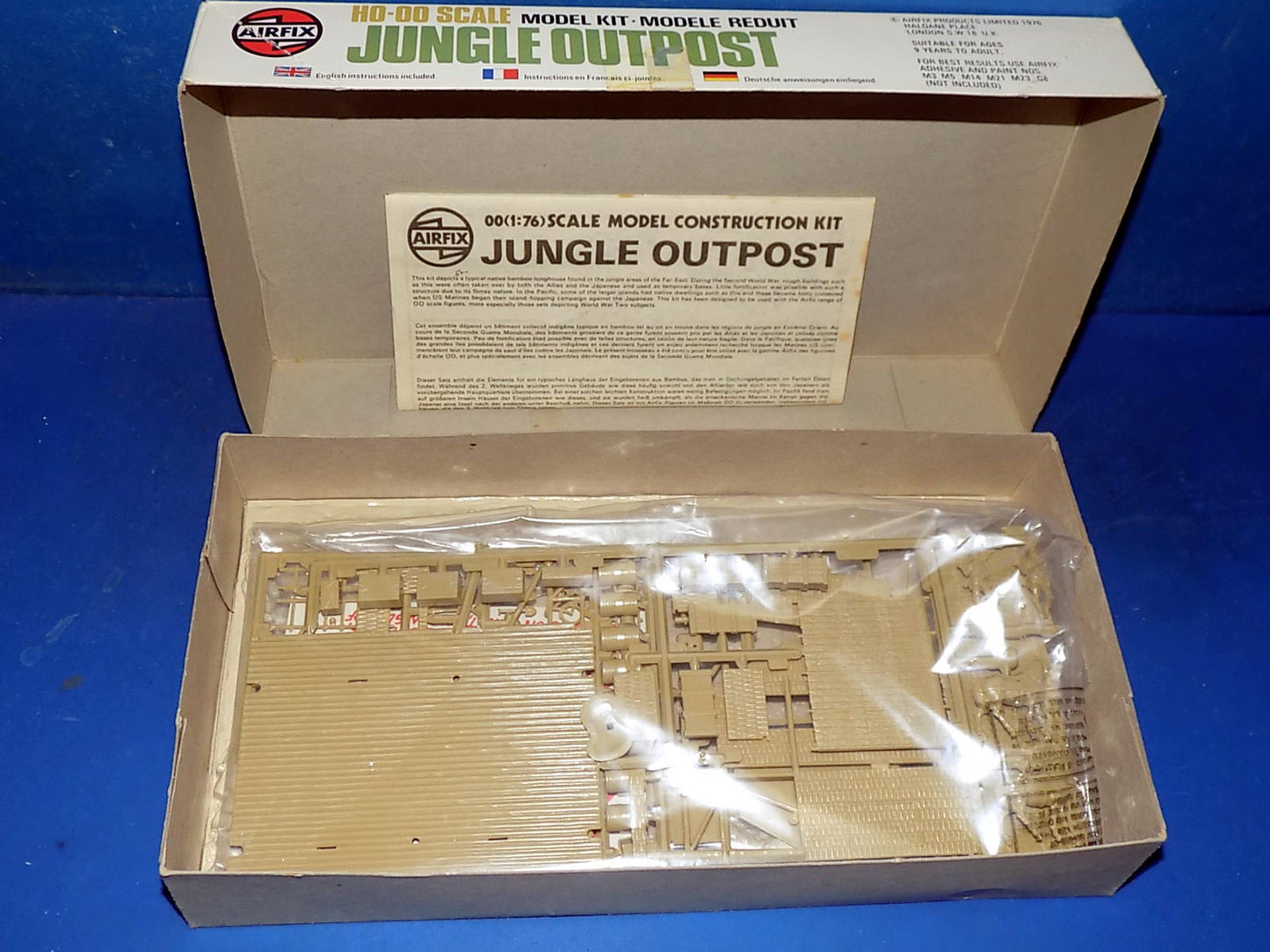 Airfix 1970's 1/76 HO-00 Jungle Outpost & Forward Command Post AUC000555