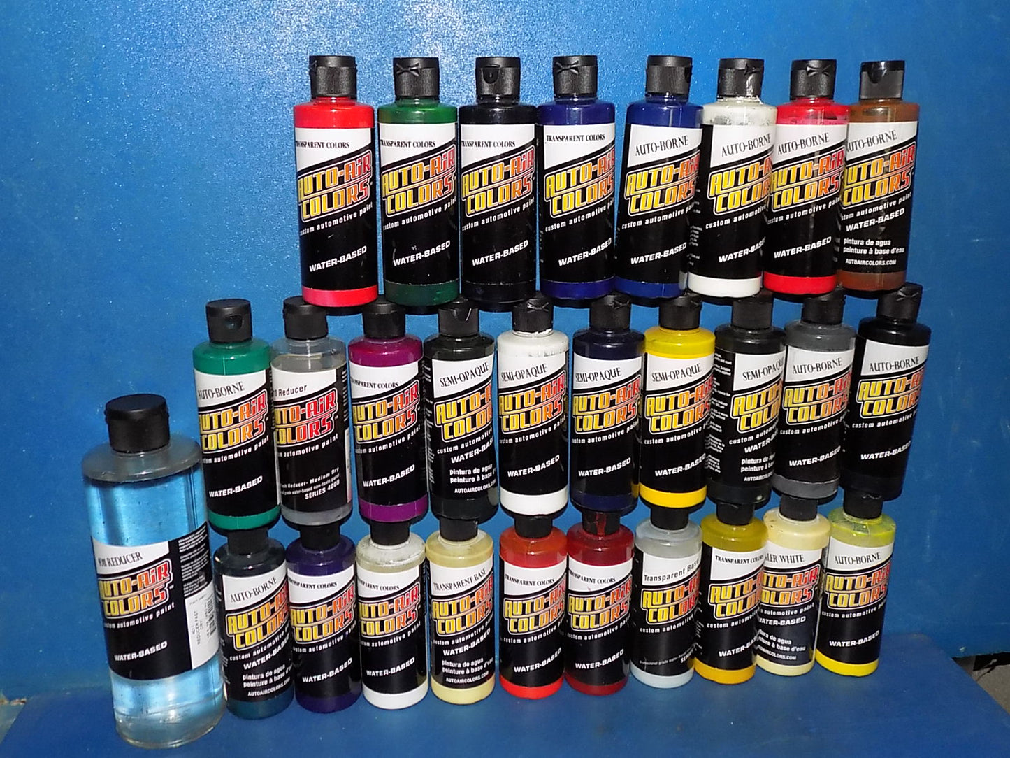 29 Various Createx 120ml Auto-Air Colors Paints etc AUC00100