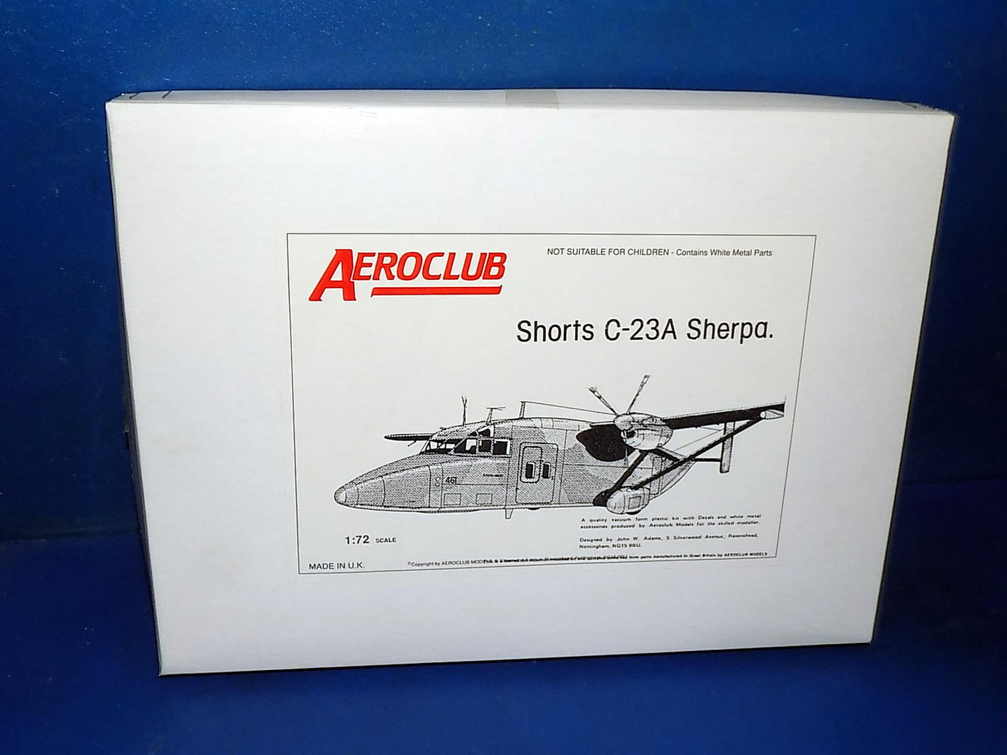 Aeroclub 1/72 Shorts C-23A Sherpa Multimedia Kit AUC00104