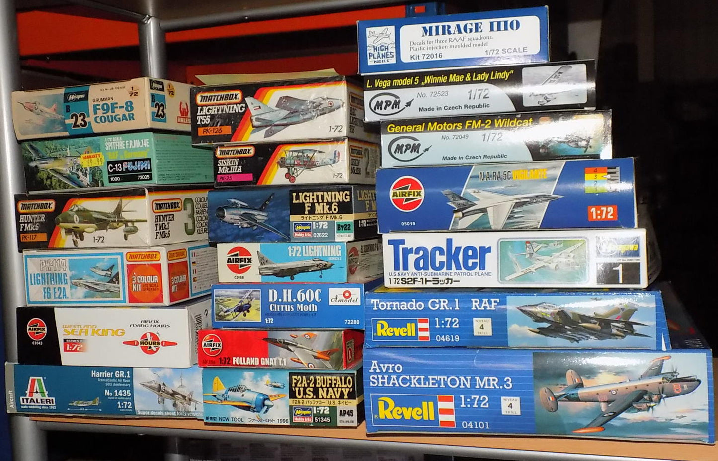20x Various 1/72 Aircraft Kits - Good Boxes AUC00110