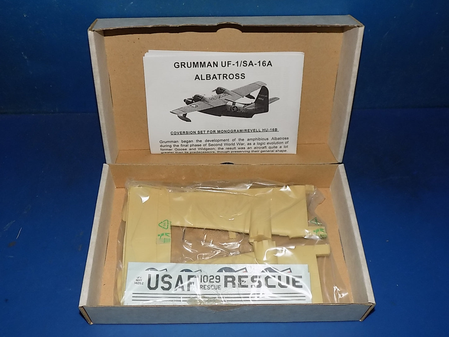 RVHP 1/72 72133 Grumman UF-1/SA-16A Abatross Conversion AUC00115