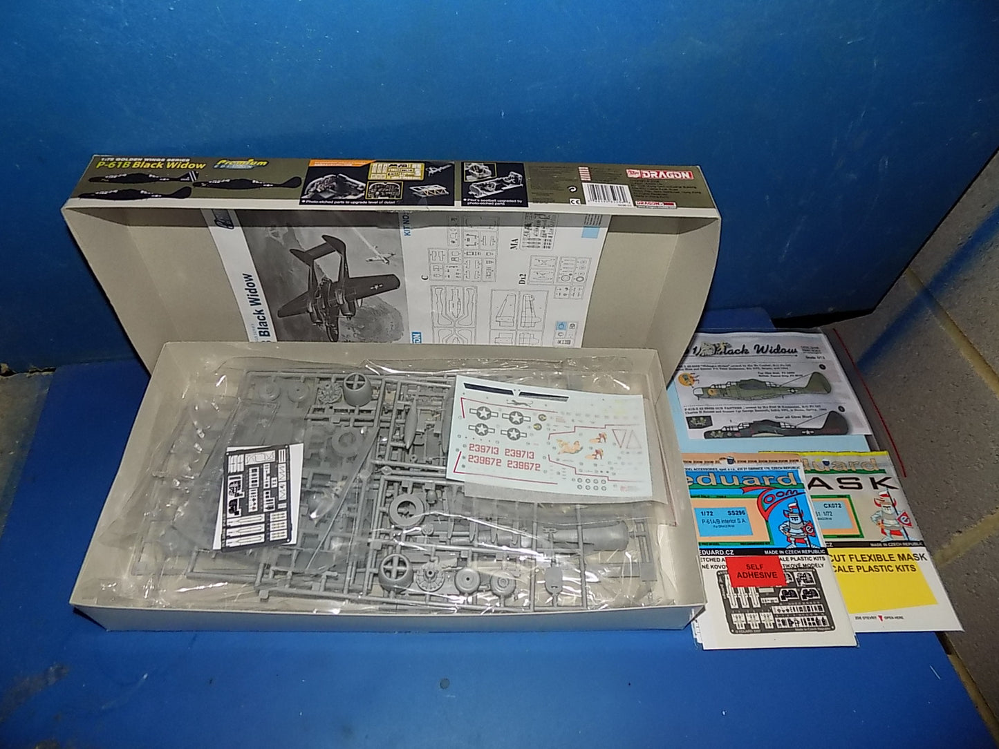 Dragon 1/72 5036 P-61B Black Widow w/Extras AUC00123