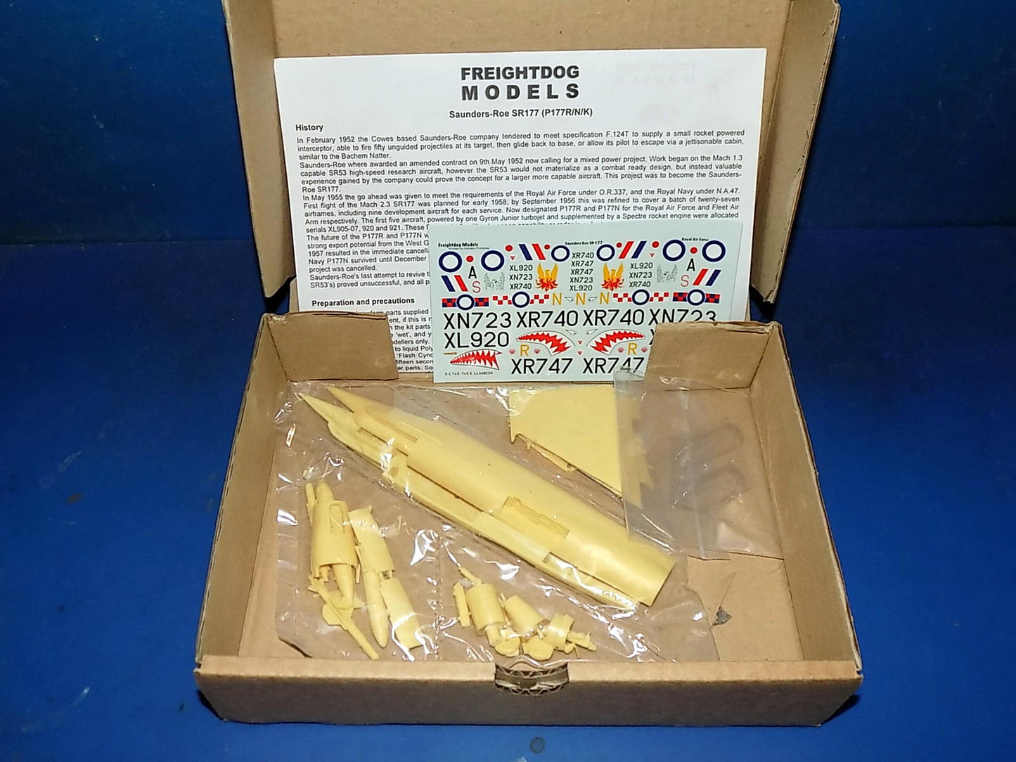 Freightdog Models 1/72 72001 Saunders Roe SR177/P177R AUC00139