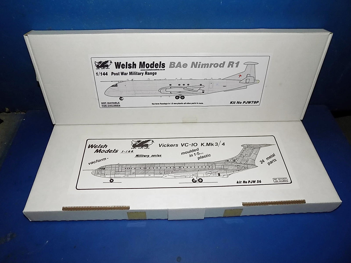Welsh Models 1/144 VC-10 K.Mk3/4 & BAe Nimrod R1 AUC00142